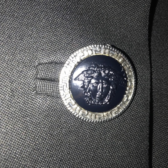GIANNI VERSACE 1996 Couture blazer fall / winter Buttons only Etsy for $195 - Picture 4 of 6